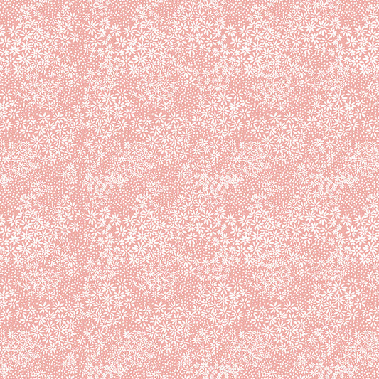 A Walk on the Prairie Silhouette Coral by Melissa Gilbert for Riley Blake Fabrics C15235-CORAL, 1/2 yard increments