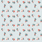 Vintage Charm Floral Stripes Stone by Dani Mogstad for Riley Blake Fabrics C15274-STONE, 1/2 yard increments