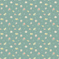 New Beginnings Sweet Peas Teal by Sandy Gervais for Riley Blake Fabrics C15752-TEAL, 1/2 yard increments