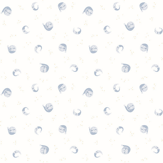 Twinkle Little Star Goodnight Moon Cloud by Natàlia Juan Abelló for Riley Blake Designs, C16302-CLOUD, 1/2 yard increments