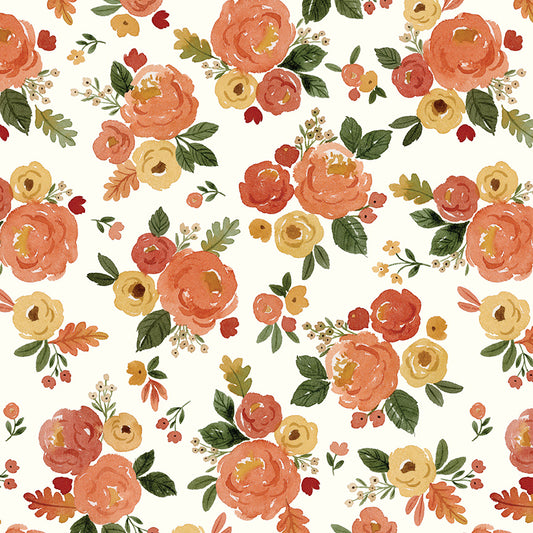 Happy Fall Days Main Cloud by Kelsey Carlson for Riley Blake Fabrics C16340-CLOUD, 1/2 yard increments