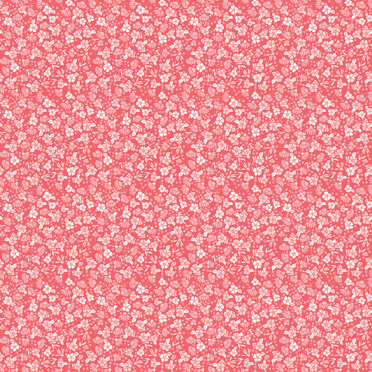 Summer Skies and Fireflies Garden Tea Rose by Gracey Larson for Riley Blake Designs, C16376-TEAROSE, 1/2 yard increments
