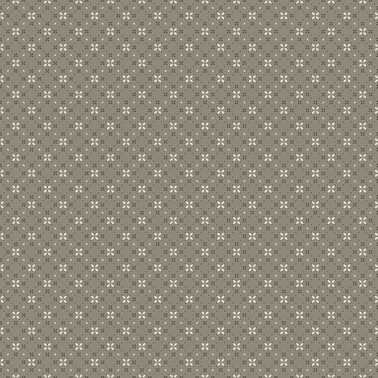 Evening on the Prairie Geo Floral Green by Melissa Gilbert for Riley Blake Fabrics C16749-GREEN, 1/2 yard increments