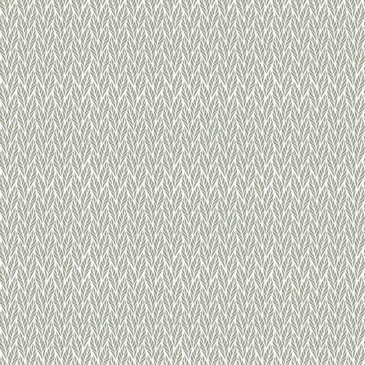 Evening on the Prairie Geo Leaves Green by Melissa Gilbert for Riley Blake Fabrics C16750-GREEN, 1/2 yard increments