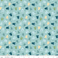 Baby Boy Onesies Blue by Lori Whitlock for Riley Blake Designs, C16764-BLUE, 1/2 yard increments