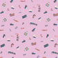 The Genesis of a Journey Modes of Travel Wisteria by Genesis Hall for Riley Blake Designs, C16932-WISTERIA, 1/2 yard increments