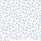 Firecracker Stars White by My Mind's Eye for Riley Blake Fabrics, C17204-WHITE, 1/2 yard increments