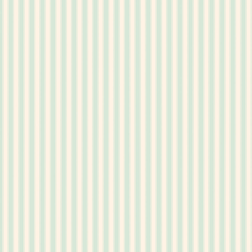 Rose & Violet's Bouquet des Fleurs Stripes Mint for Riley Blake Designs, C17293-MINT, 1/2 yard increments
