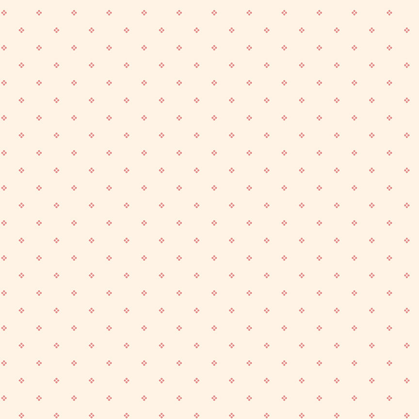 Rose & Violet's Bouquet des Fleurs Dots Cream for Riley Blake Designs, C17294-CREAM, 1/2 yard increments