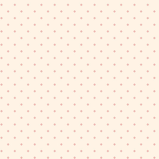 Rose & Violet's Bouquet des Fleurs Dots Cream for Riley Blake Designs, C17294-CREAM, 1/2 yard increments