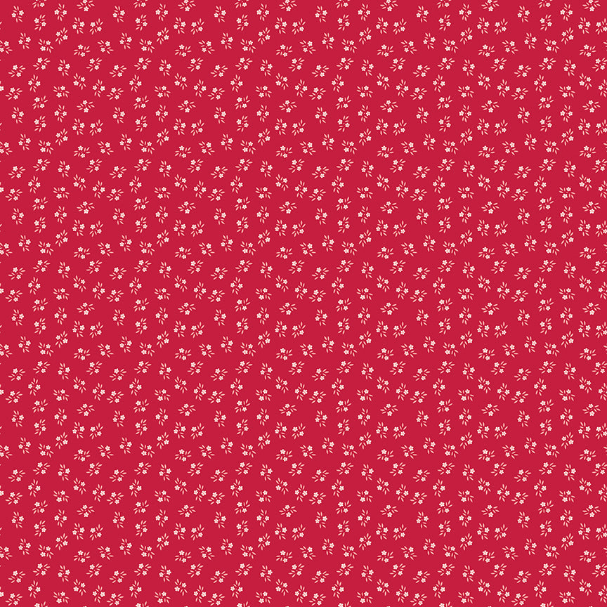 Berry & Sage Corsage Jazzberry by Lori Holt for Riley Blake Fabrics C17386-JAZZBERRY, 1/2 yard increments