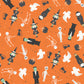 Frank and Friends Main Orange by My Mind's Eye for Riley Blake Fabrics C17470-ORANGE, 1/2 yard increments