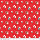 Whimsical Woodland Floral Red by Tasha Noel for Riley Blake Fabrics C17642-RED, 1/2 yard increments