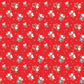 Whimsical Woodland Floral Red by Tasha Noel for Riley Blake Fabrics C17642-RED, 1/2 yard increments