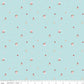 Whimsical Woodland Mushrooms Aqua by Tasha Noel for Riley Blake Fabrics C17644-AQUA, 1/2 yard increments