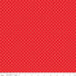 Whimsical Woodland Circle Dots Red by Tasha Noel for Riley Blake Fabrics C17647-RED, 1/2 yard increments