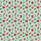 Evergreen Wishes Stockings & Gifts Mint by Traci Reed for Riley Blake Fabrics 17812-MINT, 1/2 yard increments