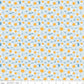 Sunshine & Dandelions Daisies Blue by Traci Reed for Riley Blake Fabrics C17923-BLUE, 1/2 yard increments
