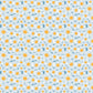 Sunshine & Dandelions Daisies Blue by Traci Reed for Riley Blake Fabrics C17923-BLUE, 1/2 yard increments
