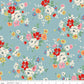Cath Kidston Signature Collection by Cath Kidston of Riley Blake Designs C18370-BLUE, 1/2 yard increments