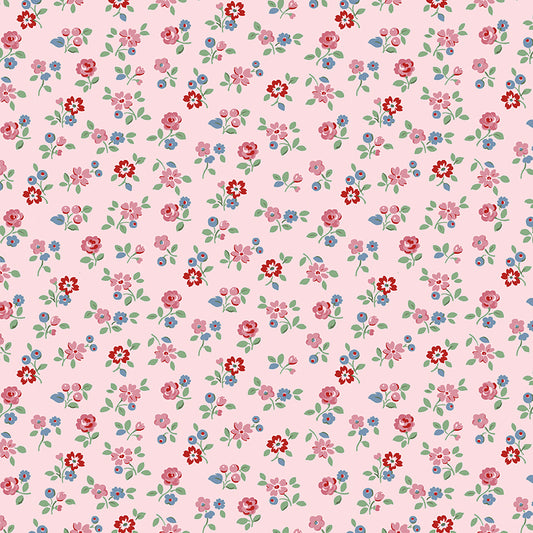 Cath Kidston Signature Collection Arlington Ditsy Pink by Cath Kidston of Riley Blake Designs C18373-PINK, 1/2 yard increments