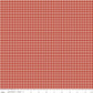 1/8" Gingham Barn Red by Riley Blake, C440-BARNRED, 1/2 yard increments
