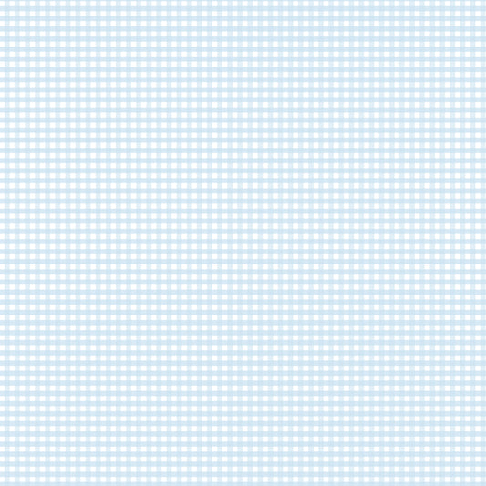 1/8" Gingham Boy Blue by Riley Blake, C440-BOYBLUE, 1/2 yard increments