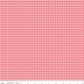 Riley Blake Fabric - 1/8" Gingham Tea Rose C440-TEAROSE, 1/2 yard increments
