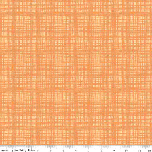 Texture In Color Creamsicle Fabric for Riley Blake C610-CREAMSICLE, 1/2 yard increments