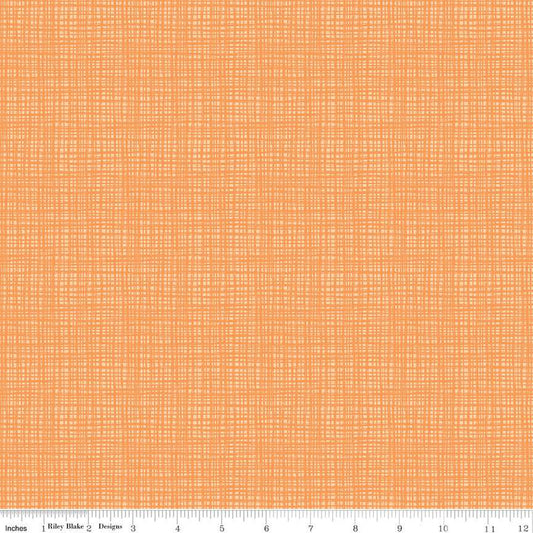 Texture In Color Creamsicle Fabric for Riley Blake C610-CREAMSICLE, 1/2 yard increments