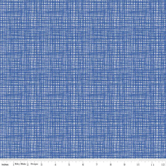 Texture In Color Royal Fabric for Riley Blake C610-ROYAL