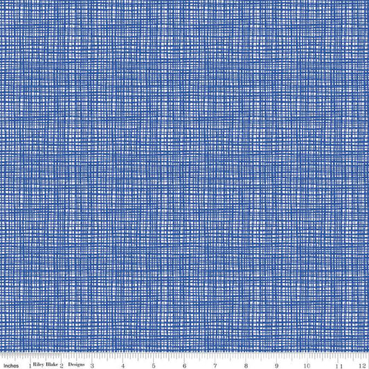 Texture In Color Royal Fabric for Riley Blake C610-ROYAL