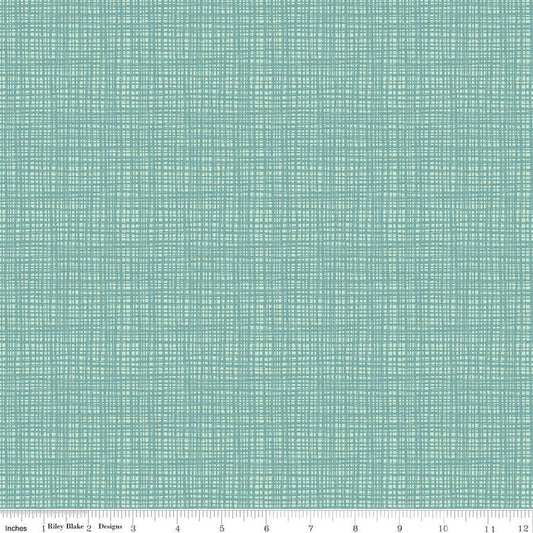 Texture In Color Winter Blue Fabric for Riley Blake C610-WINTER BLUE