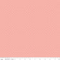 Swiss Dot White On Apricot Blush Fabric by Riley Blake Designs, C670-APRICOTBLUSH, 1/2 yard increments