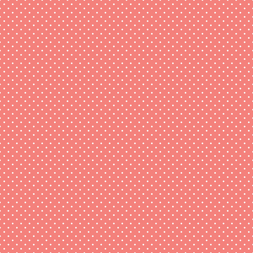 Swiss Dot Lipstick by Riley Blake Designs, C670-LIPSTICK, 1/2 yard increments