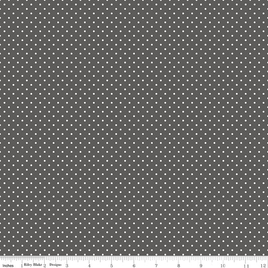 Swiss Dot Shadow by Riley Blake Designs, C670-SHADOW, 1/2 yard increments
