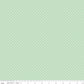 Swiss Dot White on Sweet Mint Fabric by Riley Blake Designs, C670-SWEETMINT, 1/2 yard increments