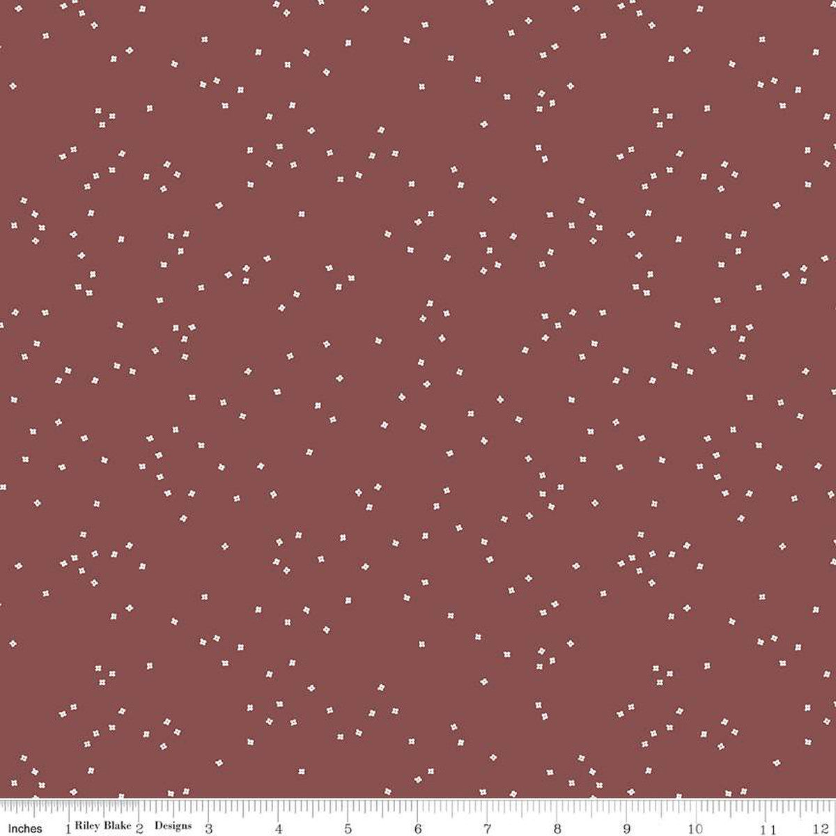 Blossom In Color Marsala Fabric for Riley Blake C715-Marsala