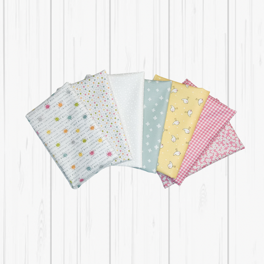 Shine by Sweetwater Curated Fat Quarter Bundle (7 fabrics) by Moda Fabrics