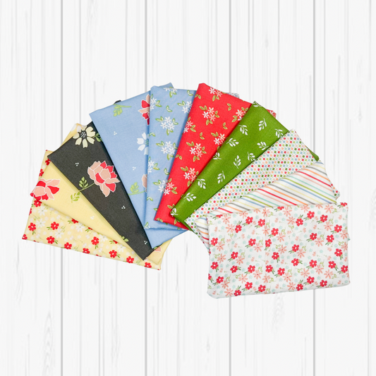 Emma by Sherri and Chelsi for Moda Fabrics, Fat Quarter Bundle (10 fabrics)