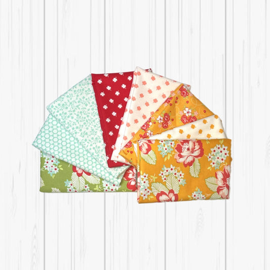 One Fine Day by Bonnie & Camille Fat Quarter Bundle (8) by Moda Fabrics 552 FQB