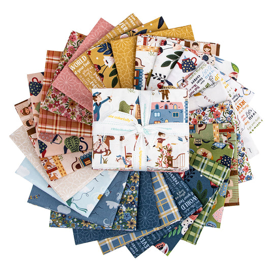 A Spoonful of Sugar Fat Quarter Bundle, 25 Pcs. by Riley Blake Designs - FQ-17080-25