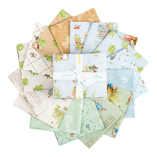 Peter Rabbit™ and Benjamin Bunny™ Fat Quarter Bundle, 15 Pcs. by Riley Blake Designs - FQ-17250-15