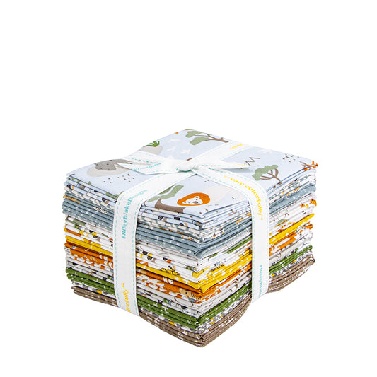 Leo & Savannah Fat Quarter Bundle, 21 Pcs. by Riley Blake Designs - FQ-17540-21