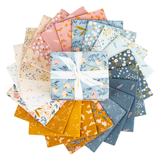 Petals & Hazel Fat Quarter Bundle, 21 Pcs. by Riley Blake Designs - FQ-18220-21