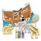 Two by Two 36" x 48" Noah's Ark Quiet Book Felt Panel for Riley Blake Designs FT16688-PANEL