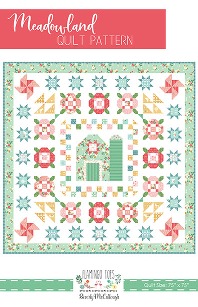 Beverly McCullough Meadowland Quilt Pattern P138-MEADOWLAND