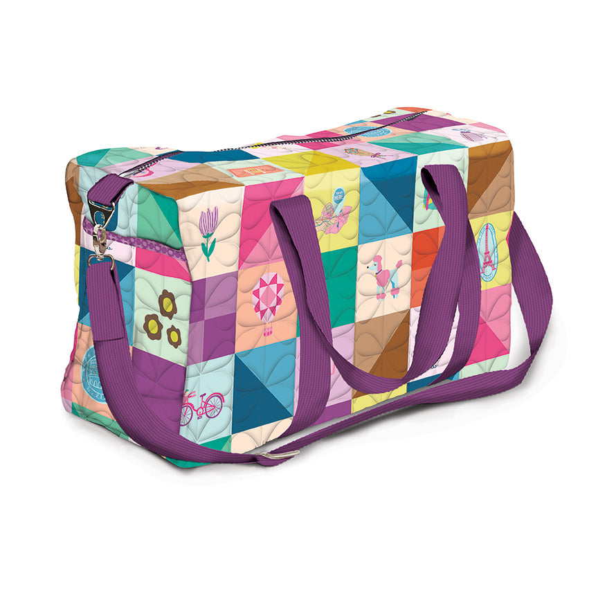 Knot and Thread Design Patchwork Duffle Pattern P234-PATCHWORK
