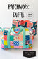Knot and Thread Design Patchwork Duffle Pattern P234-PATCHWORK