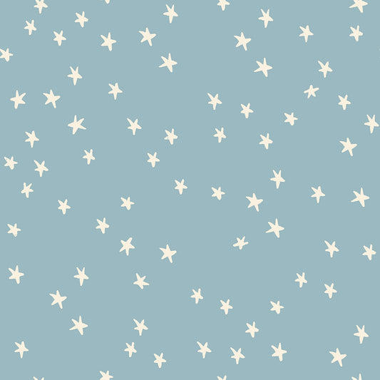 Starry New Soft Blue by Ruby Star Society RS4109 84, 1/2 yard increments